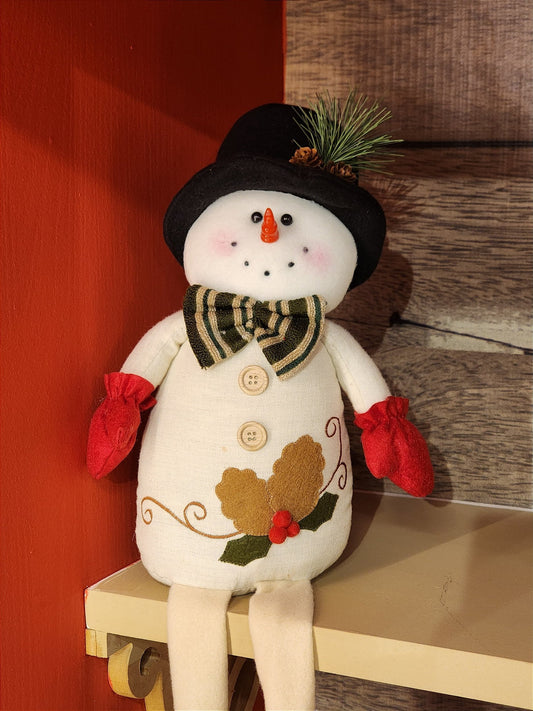 BONECO DE NEVE SENTADO 52CM - PRÉ VENDA 2025